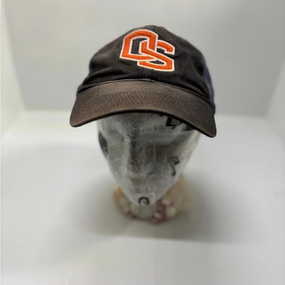 Nike Oregon State Beavers OSU Hat Cap Fitted XL Stretch Fit Black Orange
